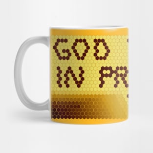 God works in precise ways Mug